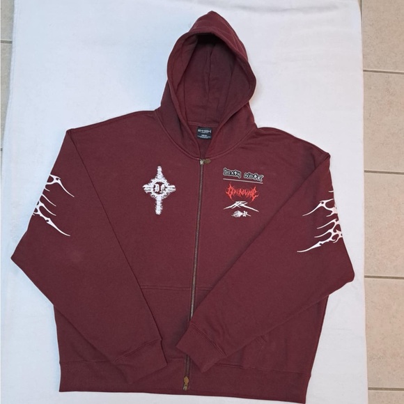 DEATH NOTE x CIVIL REGIME Full Zipper Hoodie- Adult Size 3XL - Picture 2 of 12